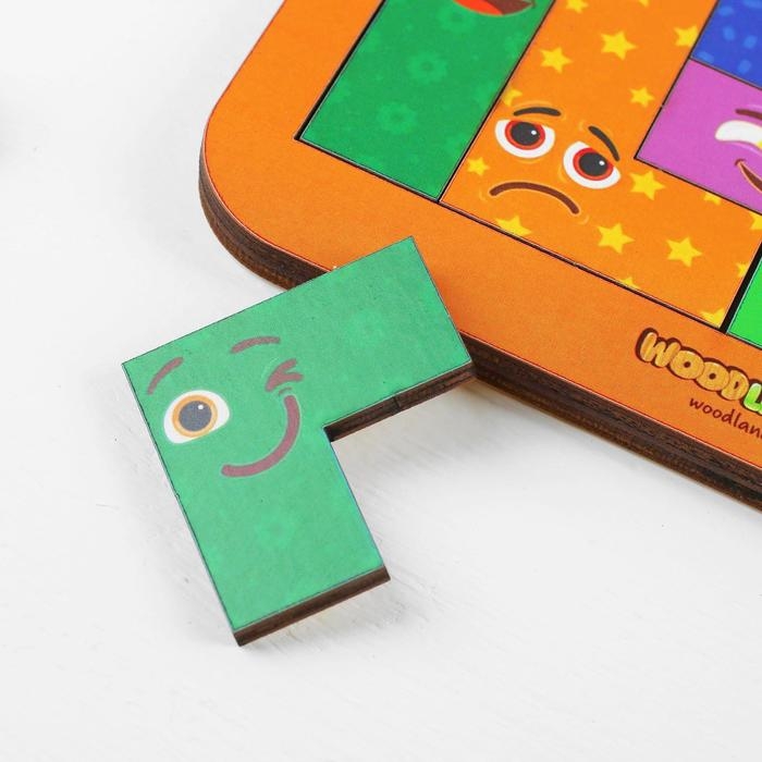 Головоломка-конструктор &laquo;Смайлики&raquo;, малая