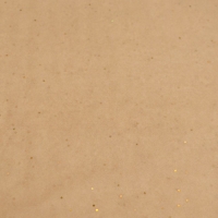 Бумага упаковочная тишью, "Конфетти", натуральный, 50см х 10 м