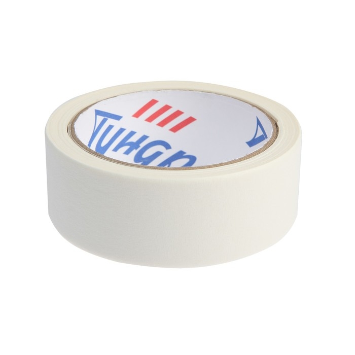 Лента малярная ТУНДРА, самоклеящаяся, бумажная основа, 120 мкм, 36 мм x 25 м Лента малярная ТУНДРА, самоклеящаяся, бумажная основа, 120 мкм, 36 мм x 25 м