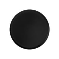 Ручка кнопка К-16, без покрытия, цвет черный Ручка кнопка К-16, без покрытия, цвет черный