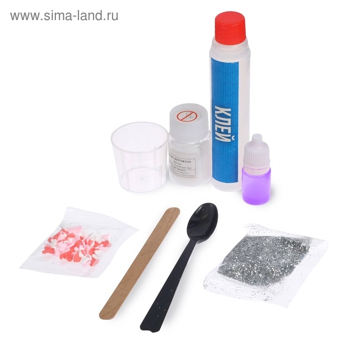 Опыты для детей &laquo;Лизун с сердечками&raquo;