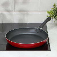 Сковорода &laquo;Эксперт&raquo;, d=28 см, антипригарное покрытие, цвет бордовый