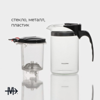 Чайник заварочный Magistro «Бенито», 500 мл, с ситом Чайник заварочный Magistro «Бенито», 500 мл, с ситом