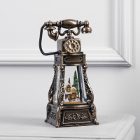 Светодиодная фигура «Телефон с домиком» 13 × 26 × 11 см, пластик, батарейки ААх3 (не в комплекте), USB, свечение тёплое белое Светодиодная фигура «Телефон с домиком» 13 × 26 × 11 см, пластик, батарейки ААх3 (не в комплекте), USB, свечение тёплое белое