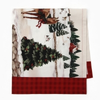 Новый год.Дорожка Этель "Лошадки" 30х70 см, 100% хл, саржа 190 г/м2 Новый год.Дорожка Этель "Лошадки" 30х70 см, 100% хл, саржа 190 г/м2