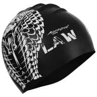 Шапочка для плавания взрослая ONLYTOP Outlaw, силиконовая, обхват 54-60 см Шапочка для плавания взрослая ONLYTOP Outlaw, силиконовая, обхват 54-60 см