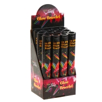 Браслет карнавальный, светящийся, в тубусе 15 шт. Браслет карнавальный, светящийся, в тубусе 15 шт.