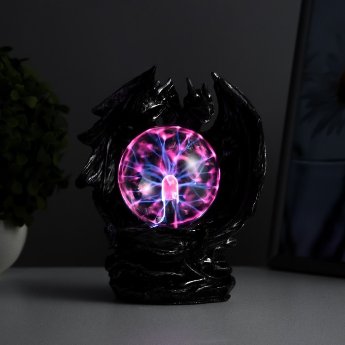 Плазменный шар Плазменный шар "Два дракона "12х16х19, от сети