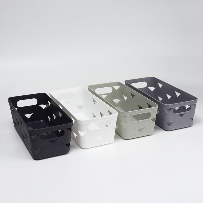 Органайзер для хранения косметических принадлежностей, 25,5 &times; 12 &times; 9 см, цвет МИКС