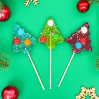 Новый год. Леденцы "Ёлочка с драже", 30 г Новый год. Леденцы "Ёлочка с драже", 30 г