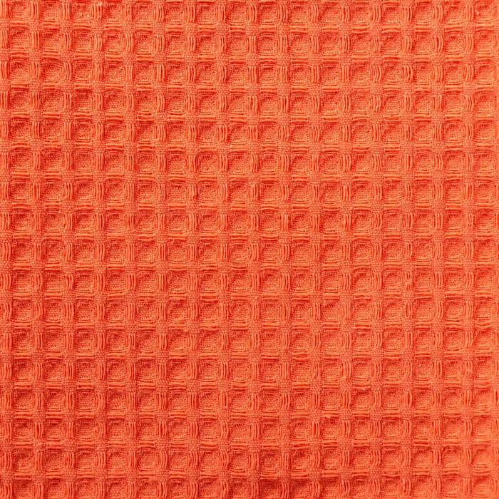 Полотенце вафельное Этель 70*140 см. цв.оранжевый коралл, 100% хл, пл 240 г/м2 Полотенце вафельное Этель 70*140 см. цв.оранжевый коралл, 100% хл, пл 240 г/м2