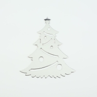 Гирлянда на ленте &laquo;Новогодняя&raquo;, на Новый год, серебро