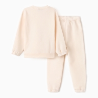 Костюм детский (джемпер, брюки) KAFTAN Мишка р. 34 (122-128), бежевый