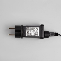 Гирлянда &laquo;Клип-лайт&raquo; 3 нити по 10 м, IP44, УМС, тёмная нить, 198 LED, свечение синее, 8 режимов, 24 В