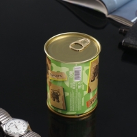 Носки в банке "Стальная выдержка!" (внутри носки мужские, цвет чёрный) Носки в банке "Стальная выдержка!" (внутри носки мужские, цвет чёрный)