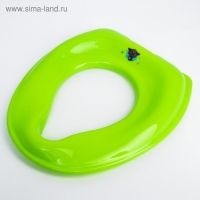 Сиденье на унитаз, цвет зеленый