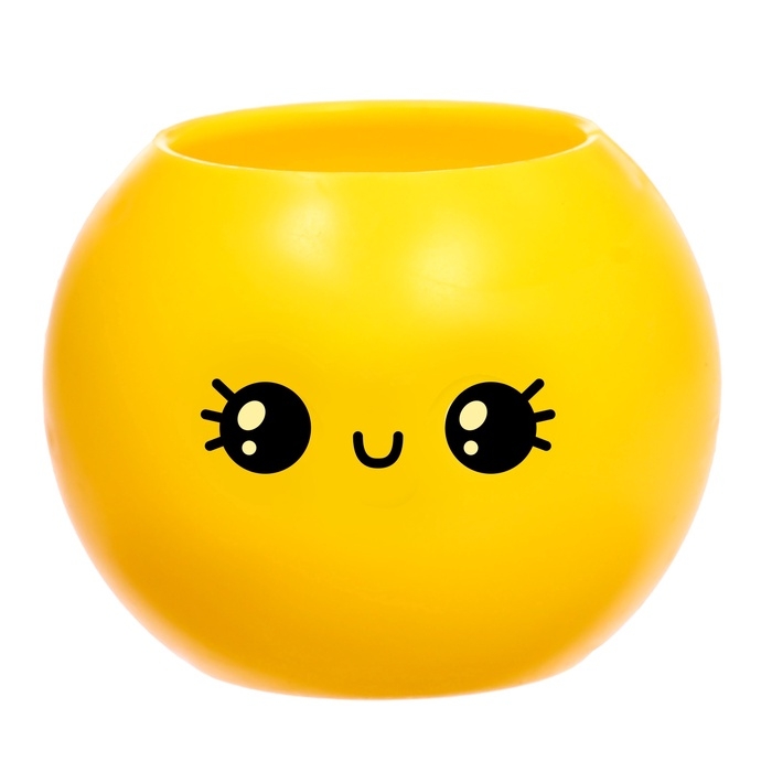 Набор для опытов, для детей &laquo;Выращиваем травку&raquo;, растение в горшочке - эмодзи &laquo;Милый&raquo;