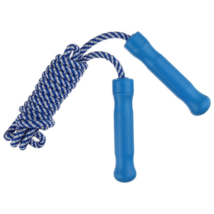 Скакалка ONLYTOP, 2,6 м, цвета МИКС Скакалка ONLYTOP, 2,6 м, цвета МИКС