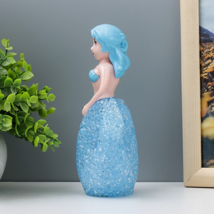 Ночник "Русалочка" LED RGB от батареек 3хLR44 МИКС 10х10х15,5см RISALUX