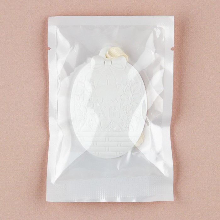 Гипсовое аромасаше &laquo;Пасхальная композиция&raquo;, аромат персик, 1.5 х 4.8 х 7 см.