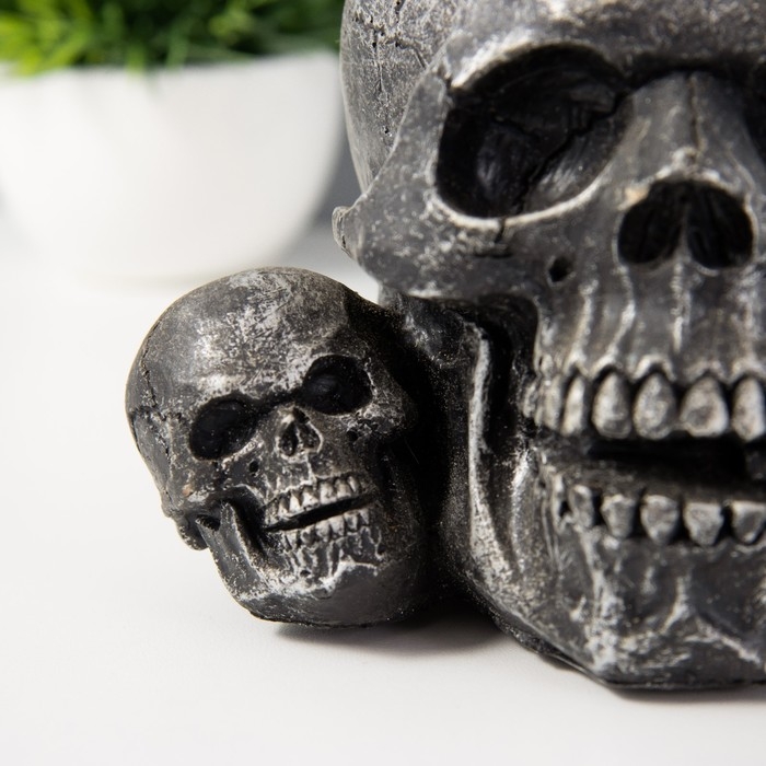 Плазменный шар Плазменный шар "Дуэт" серый 13х7х17 см RISALUX