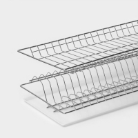 Комплект посудосушителей с поддоном для шкафа 60 см, 56,5×25,6 см, цинк Комплект посудосушителей с поддоном для шкафа 60 см, 56,5×25,6 см, цинк