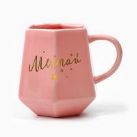 Кружка керамическая &laquo;Мечтай&raquo;, 300 мл, цвет розовый