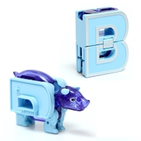 Робо-буквы «Звери», набор 6 в 1, трансформируются, собираются в 1 робота Робо-буквы «Звери», набор 6 в 1, трансформируются, собираются в 1 робота