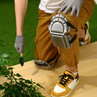 Наколенники садовые, универсальные, 20 &times; 17 см, серые