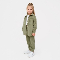 Костюм для девочки KAFTAN "Velvet", размер 38 (146-152), цвет зелёный