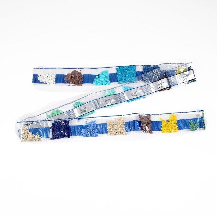 Алмазная мозаика с частичным заполнением на холсте &laquo;Морская красавица&raquo;&lrm;, 20 х 30 см