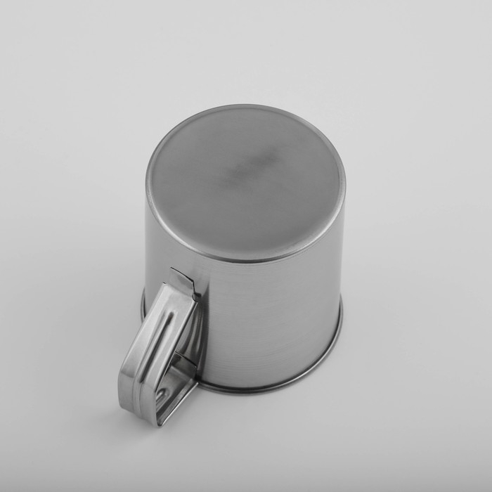 Кружка из нержавеющей стали Доляна &laquo;Индия&raquo;, 280 мл, d=7,4 см