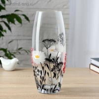 Ваза "Цветы" d-8см 11х26 см Ваза "Цветы" d-8см 11х26 см