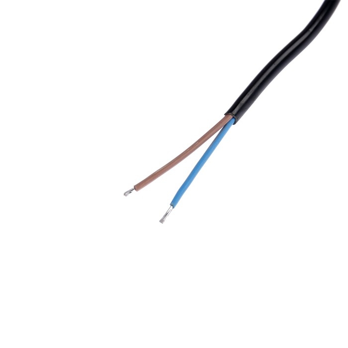 Шнур сетевой с вилкой, 2,5 м, ШВВП 2 х 0.5 мм2, черный Шнур сетевой с вилкой, 2,5 м, ШВВП 2 х 0.5 мм2, черный