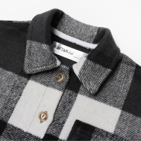 Рубашка детская KAFTAN утеплённая, цвет серый, размер 32 (110-116 см)