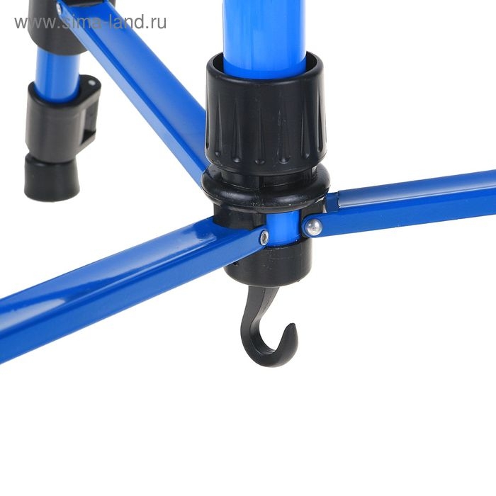 Мольберт телескопический, тренога, металлический, синий, размер 51 - 153 см Мольберт телескопический, тренога, металлический, синий, размер 51 - 153 см