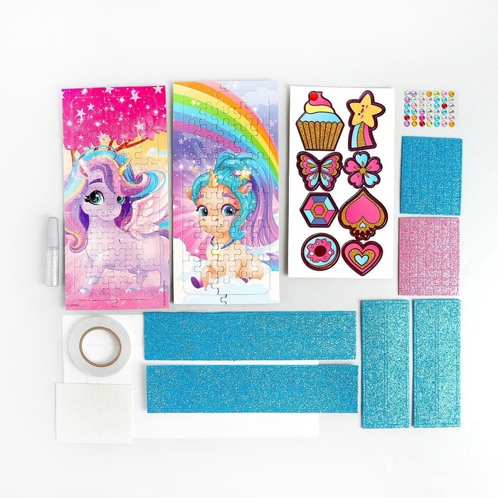 Набор для творчества &laquo;Пазл-аппликация&raquo; принцессы