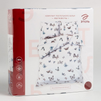 Постельное бельё «Этель» 1.5 сп Легкость 143*215 см, 150*214 см, 70*70 см - 2 шт Постельное бельё «Этель» 1.5 сп Легкость 143*215 см, 150*214 см, 70*70 см - 2 шт