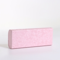 Футляр для очков на магните, длина 16 см, цвет розовый