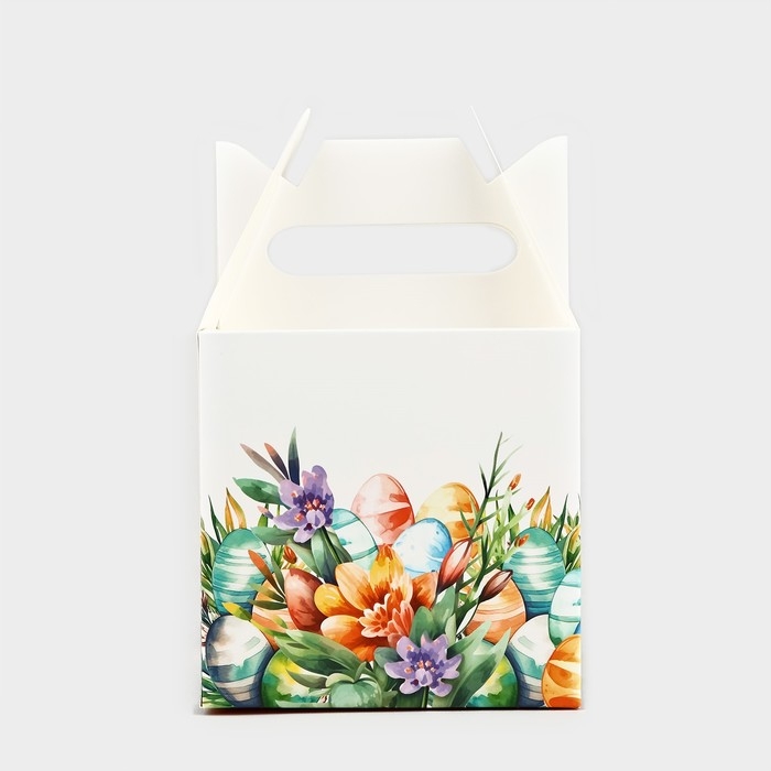 Коробка складная &laquo;Светлой Пасхи!&raquo;, 14 х 14 х 14 см