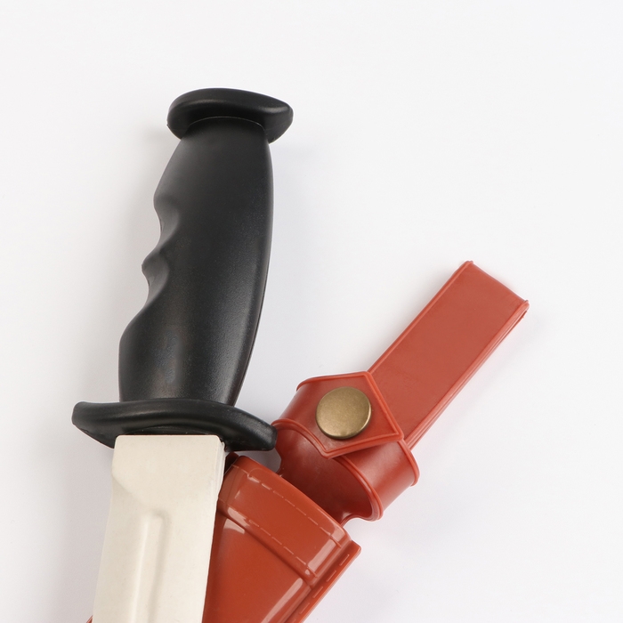 Нож тренировочный, с ножнами, резиновый, 24 см Нож тренировочный, с ножнами, резиновый, 24 см