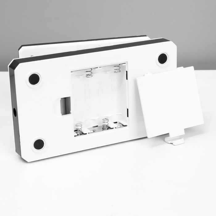 Настольная лампа складная "Современный" 30хLED от бат./USB бело-черн. 24х7х12,5 см RISALUX