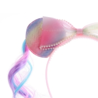 Карнавальный ободок «Девчушка» с цветными прядями Карнавальный ободок «Девчушка» с цветными прядями