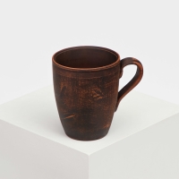 Кружка &laquo;Столовая&raquo;, гладкая, красная глина, 300 мл