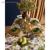 Скатерть "Этель" Фруктовый сад 149х110см, 100% хлопок, саржа 190 г/м2 Скатерть "Этель" Фруктовый сад 149х110см, 100% хлопок, саржа 190 г/м2