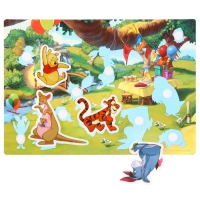 Развивающая игра на липучках, конструктор «Веселые липучки», Медвежонок Винни и его друзья Развивающая игра на липучках, конструктор «Веселые липучки», Медвежонок Винни и его друзья