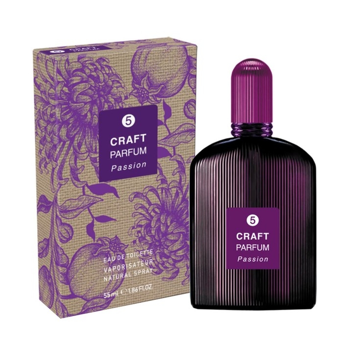 Туалетная вода женская Craft Parfum 5 Passion, 55 мл (по мотивам Good Girl (C.Herrera) Туалетная вода женская Craft Parfum 5 Passion, 55 мл (по мотивам Good Girl (C.Herrera)