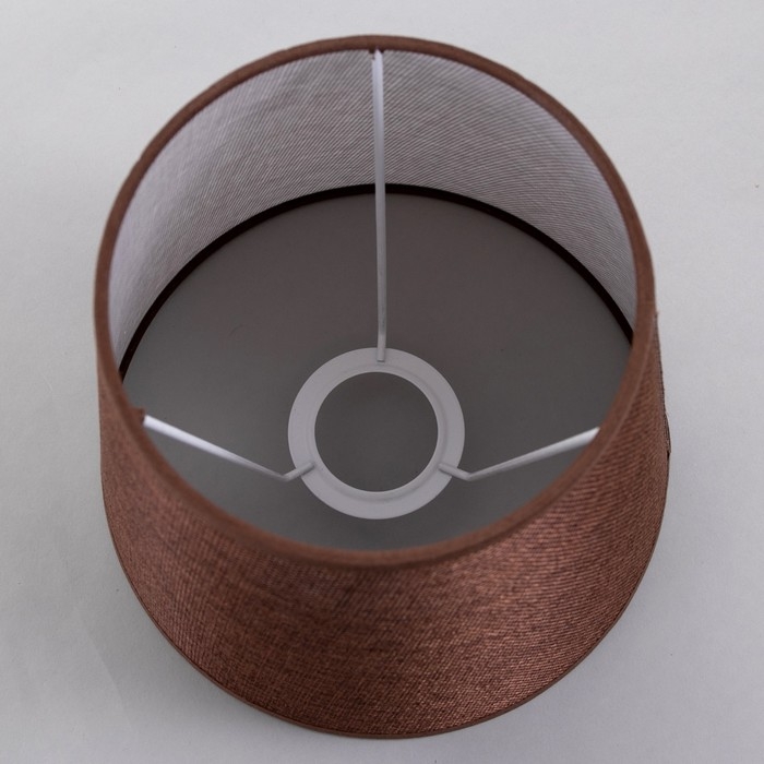 Абажур E27 кофе 20х20х18 см Абажур E27 кофе 20х20х18 см