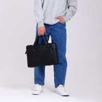 Сумка мужская Goran Tomp, искусственная кожа, цвет чёрный Сумка мужская Goran Tomp, искусственная кожа, цвет чёрный