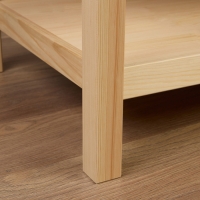 Стол журнальный массив сосны, 80х55х43